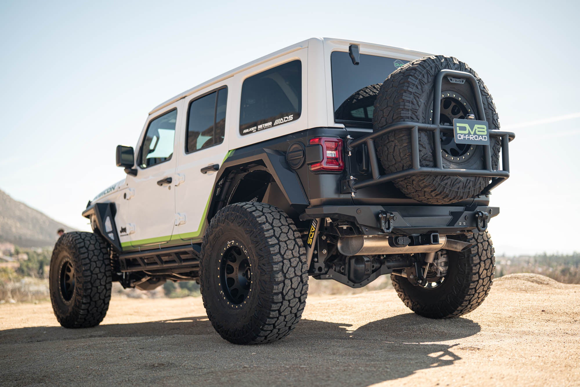 2018 2025 Jeep Wrangler JL Armor Fender Flares DV8 Offroad