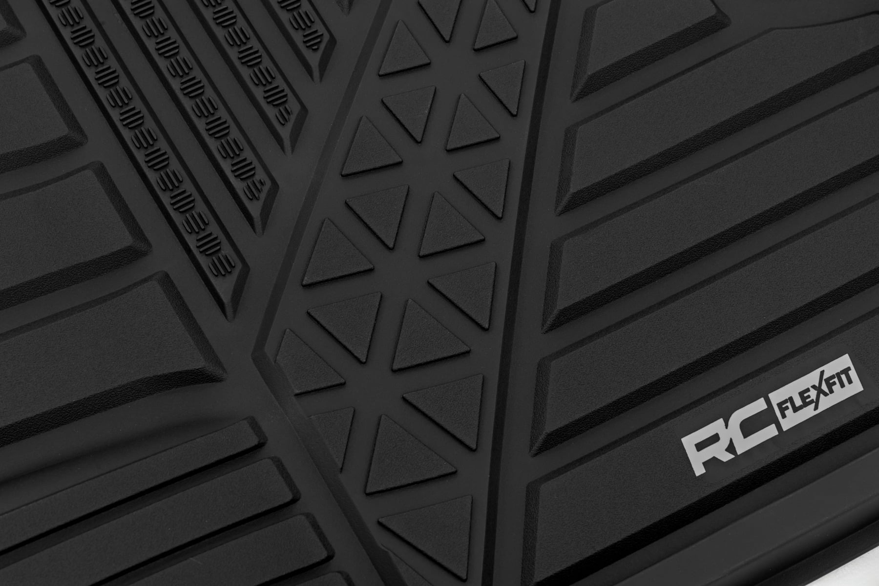 Flex-Fit Floor Mats Front Crew Ram 1500 2WD/4WD (2025-2026) Rough Country