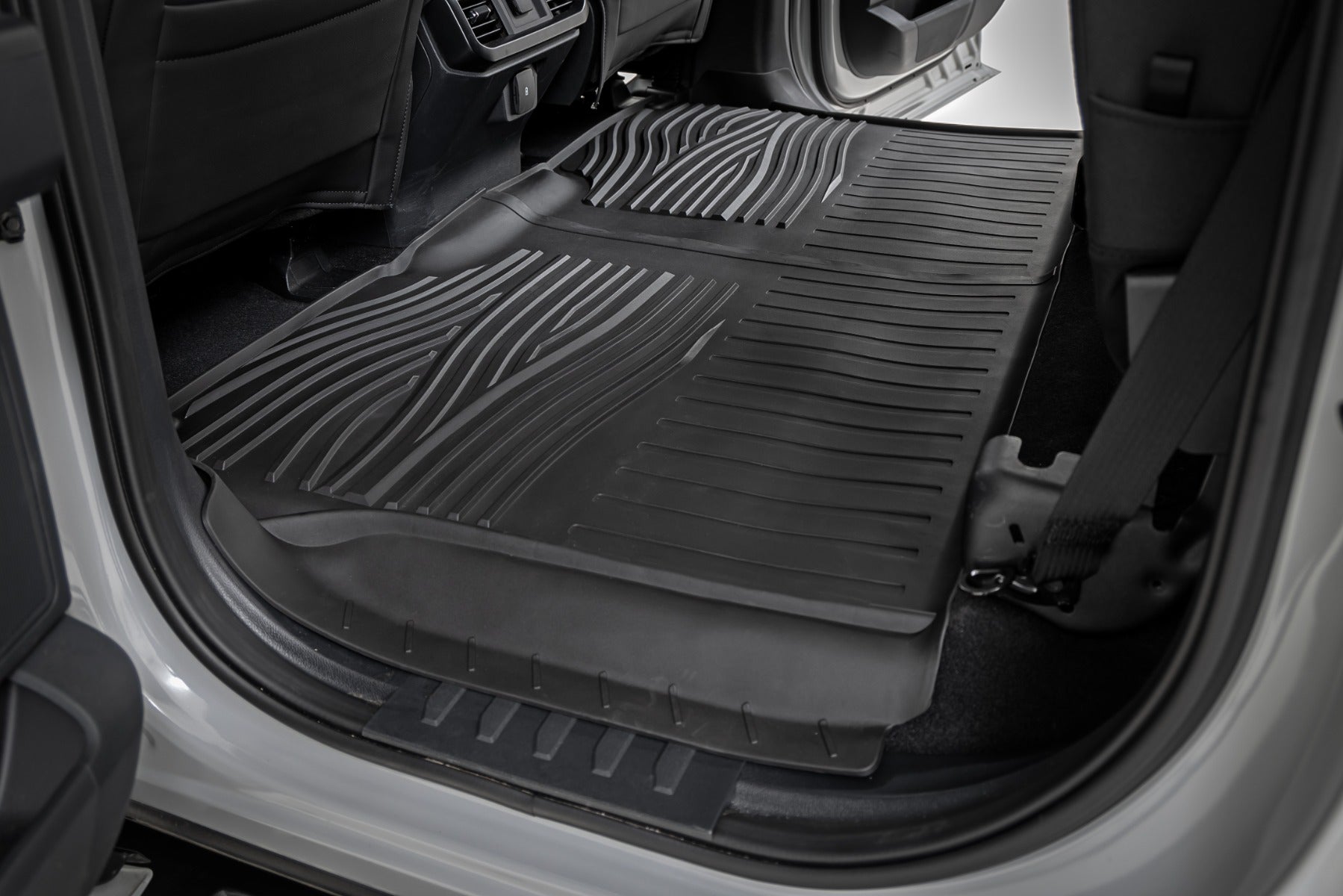 Flex-Fit Floor Mats FR & RR Ford F-150 (15-26)/F-150 Lightning (22-26)/Raptor (17-25) Rough Country