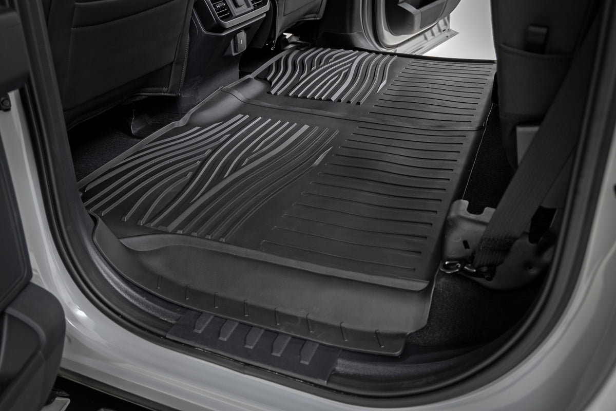 Flex-Fit Floor Mats FR & RR Ford F-150 (15-26)/F-150 Lightning (22-26)/Raptor (17-25) Rough Country