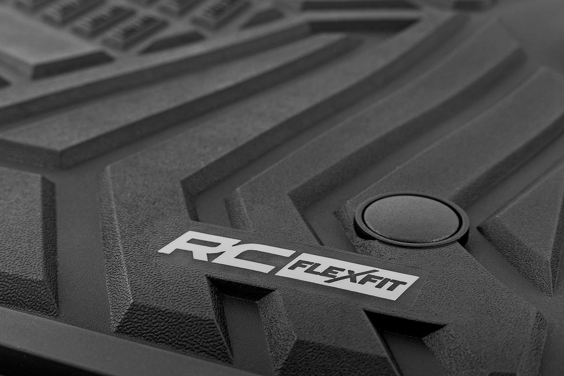 Flex-Fit Floor Mats Front and Rear Ford F-250/F-350 Super Duty (17-26) Rough Country