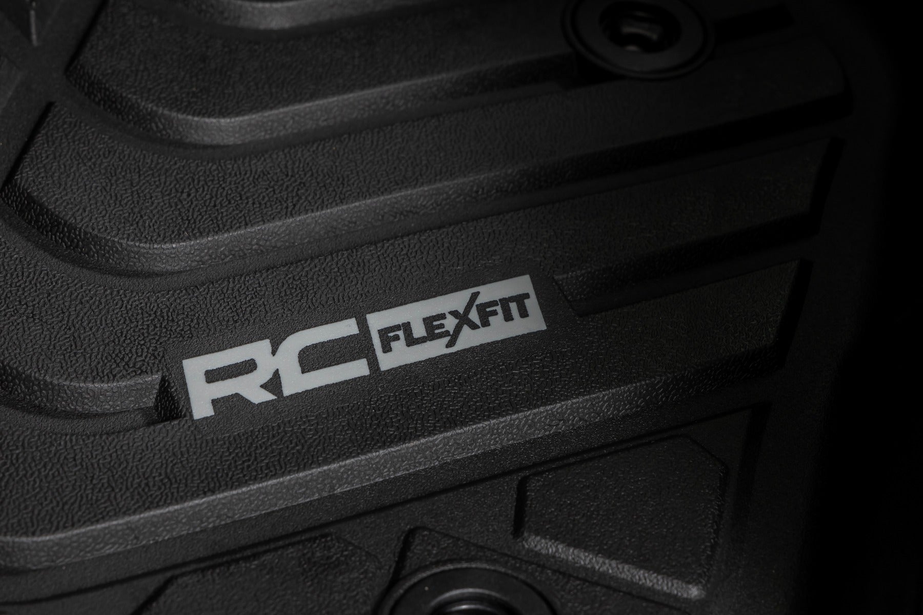 Flex-Fit Floor Mats Front and Rear Toyota Tacoma 2WD/4WD (2016-2023) Rough Country
