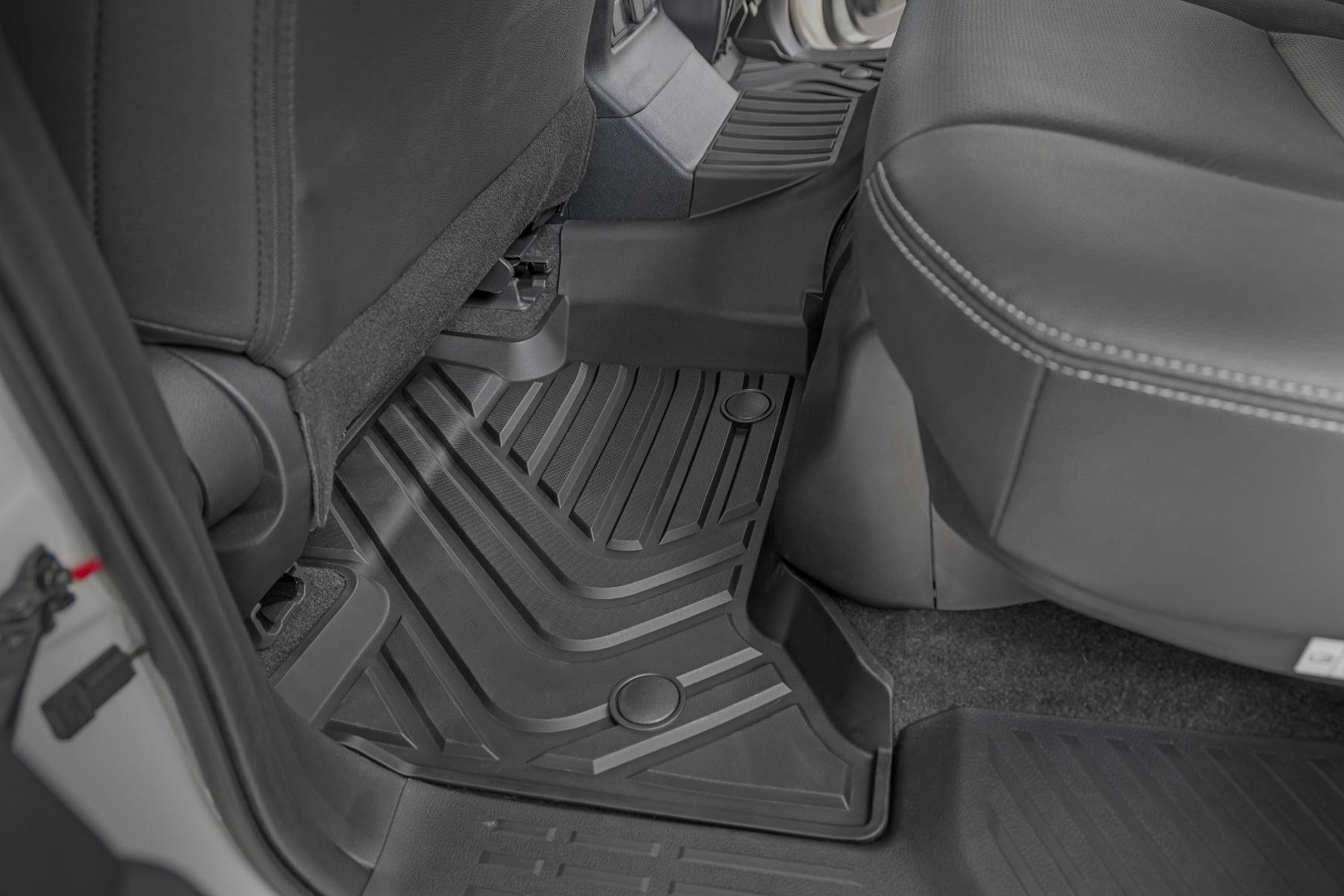 Flex-Fit Floor Mats FR & RR Toyota Land Cruiser 4WD (2024-2026) Rough Country