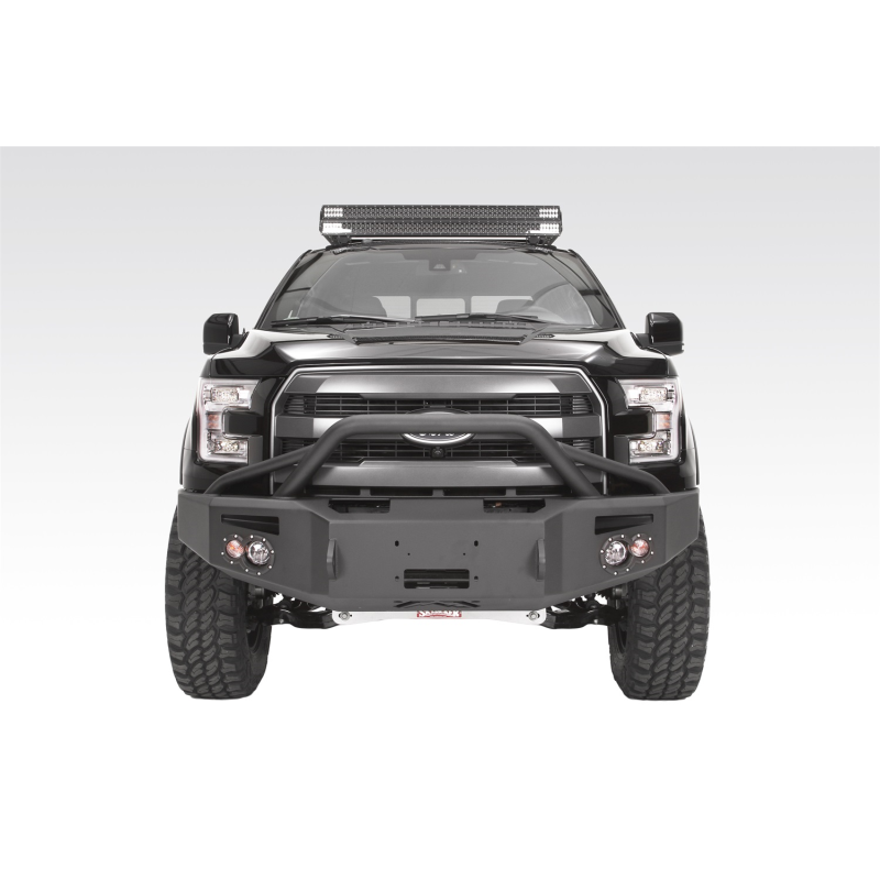 Fab Fours Premium Heavy Duty Winch Front Bumper w/ Pre Runner Guard Model FF15-H3252-1