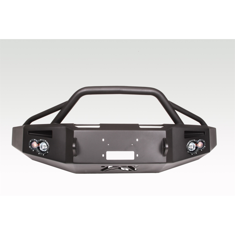 Fab Fours Premium Heavy Duty Winch Front Bumper w/ Pre Runner Guard Model FF15-H3252-1