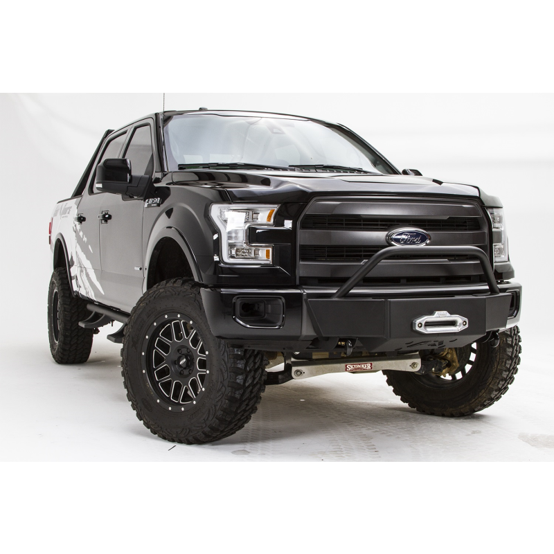 Fab Fours Winch Mount w/ Grille Guard Model FF15-N3250-1