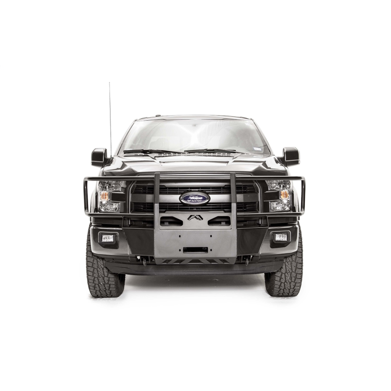 Fab Fours Winch Mount w/ Grille Guard Model FF15-N3270-1