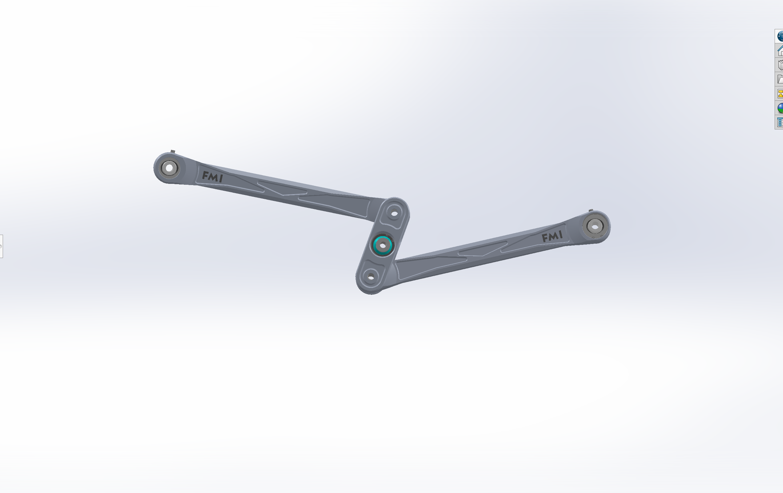 2024 Ranger Raptor billet aluminum rear Watts link kit designed for enhanced suspension performance and durability.