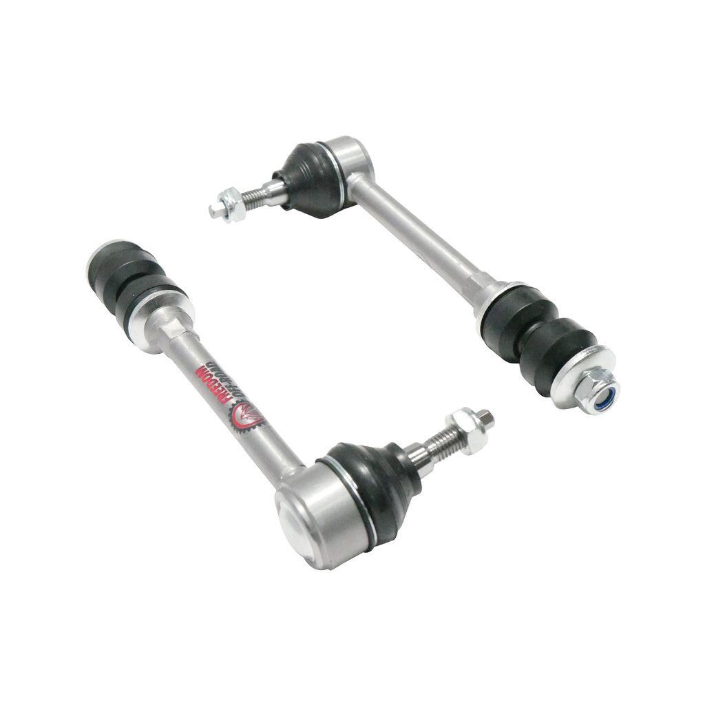 Front Extended Zinc-Nickel Sway Bar End Links for 2-3.5 Inch Lift 03-05 Ram 2500/3500 Freedom Off-Road