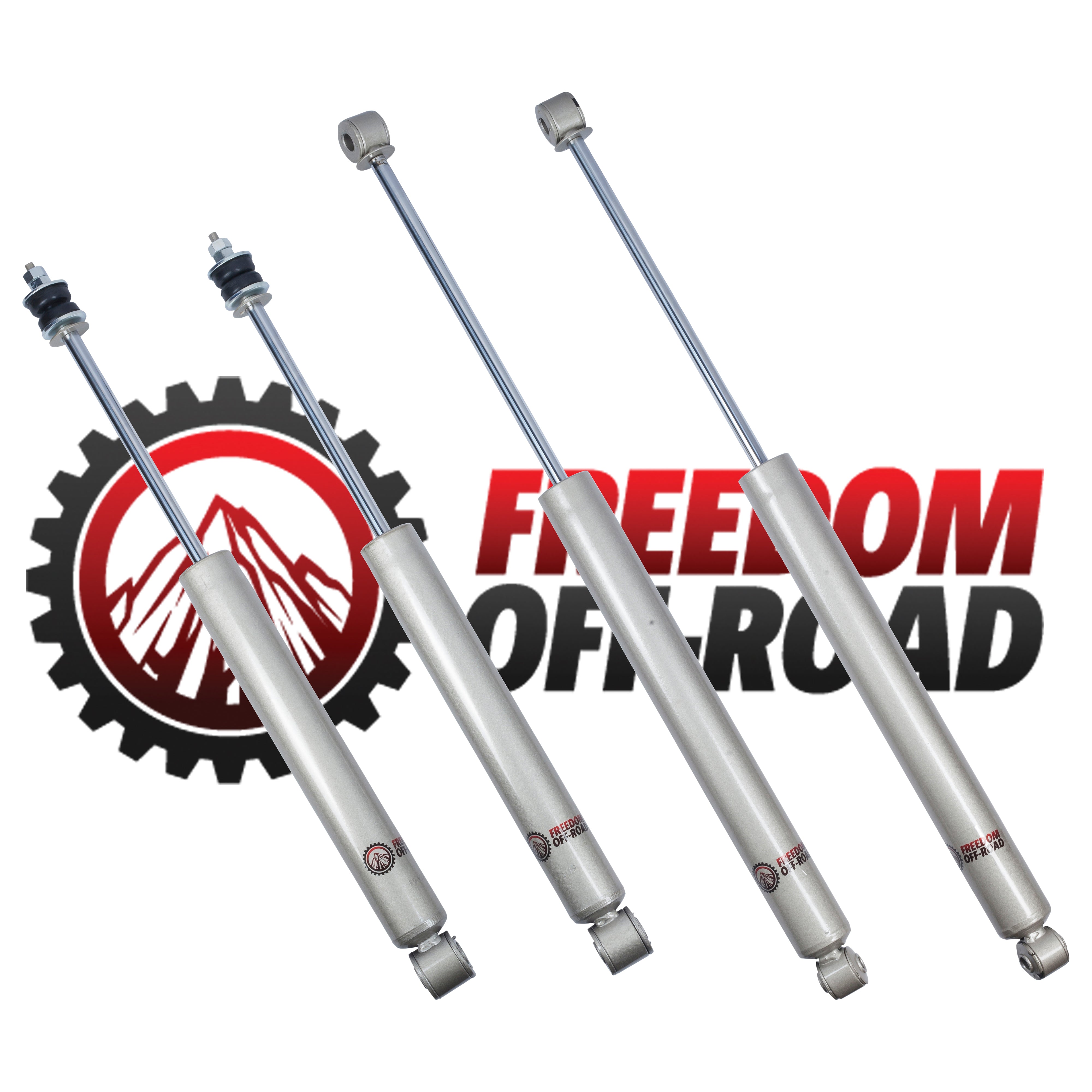 2-4" Lift Extended Nitro Shocks #FO-F306
