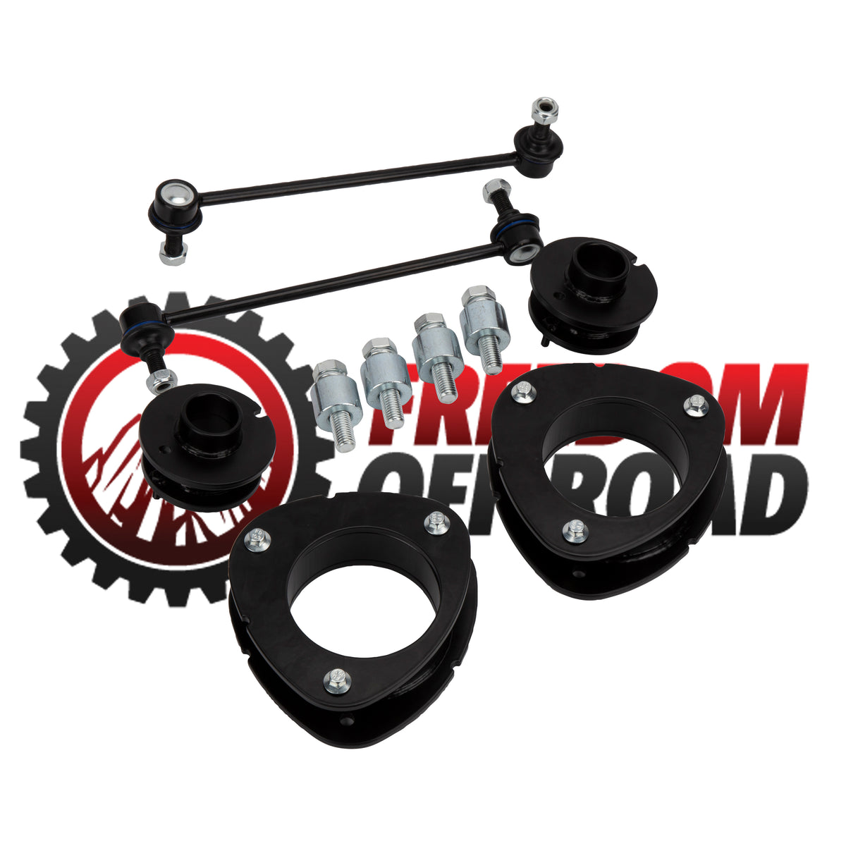 Leveling Lift Kit 1.75 Inch Front/1.25 Inch Rear 2021-2024 Ford Bronco Sport/2022-2024 Ford Maverick Freedom Off-Road
