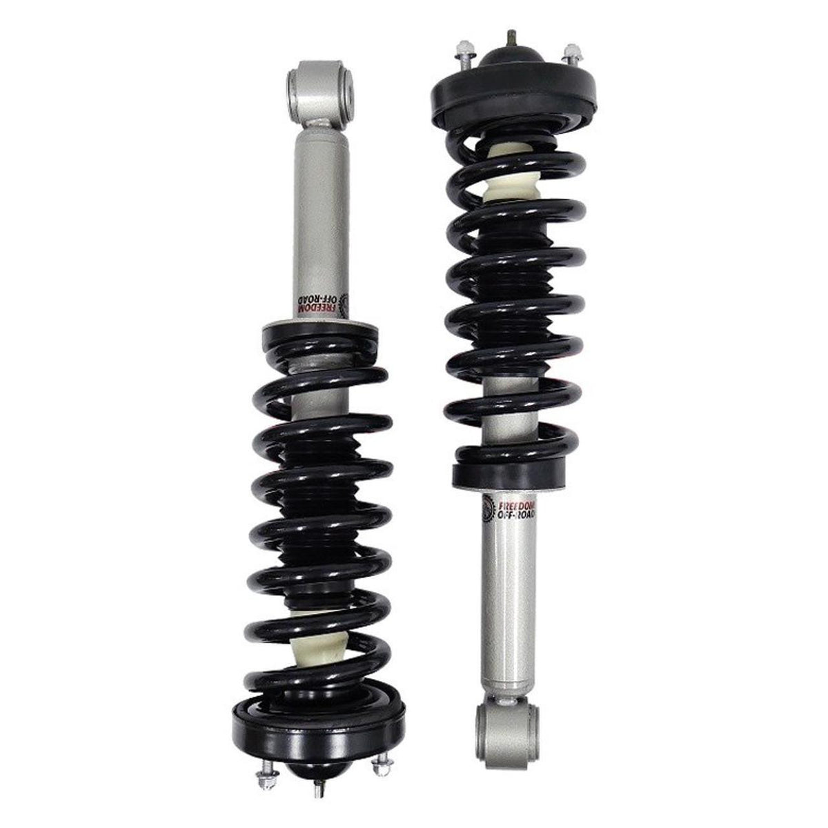 Front 3.5 Inch Lift Struts w/ Rear 3 Inch Blocks, Shocks, and Front Upper Control Arms 2004-2008 Ford F-150 Freedom Off-Road