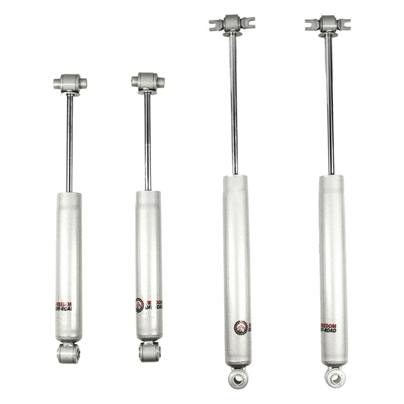 Extended nitro shocks for 88-98 K1500, 95-98 Tahoe, and 93-99 Yukon, designed for 4-6 inch lift applications.