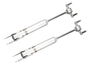 Extended nitro front shocks for 2010-present Silverado/Sierra 2500HD/3500HD, designed for 1-3 inch lift applications.