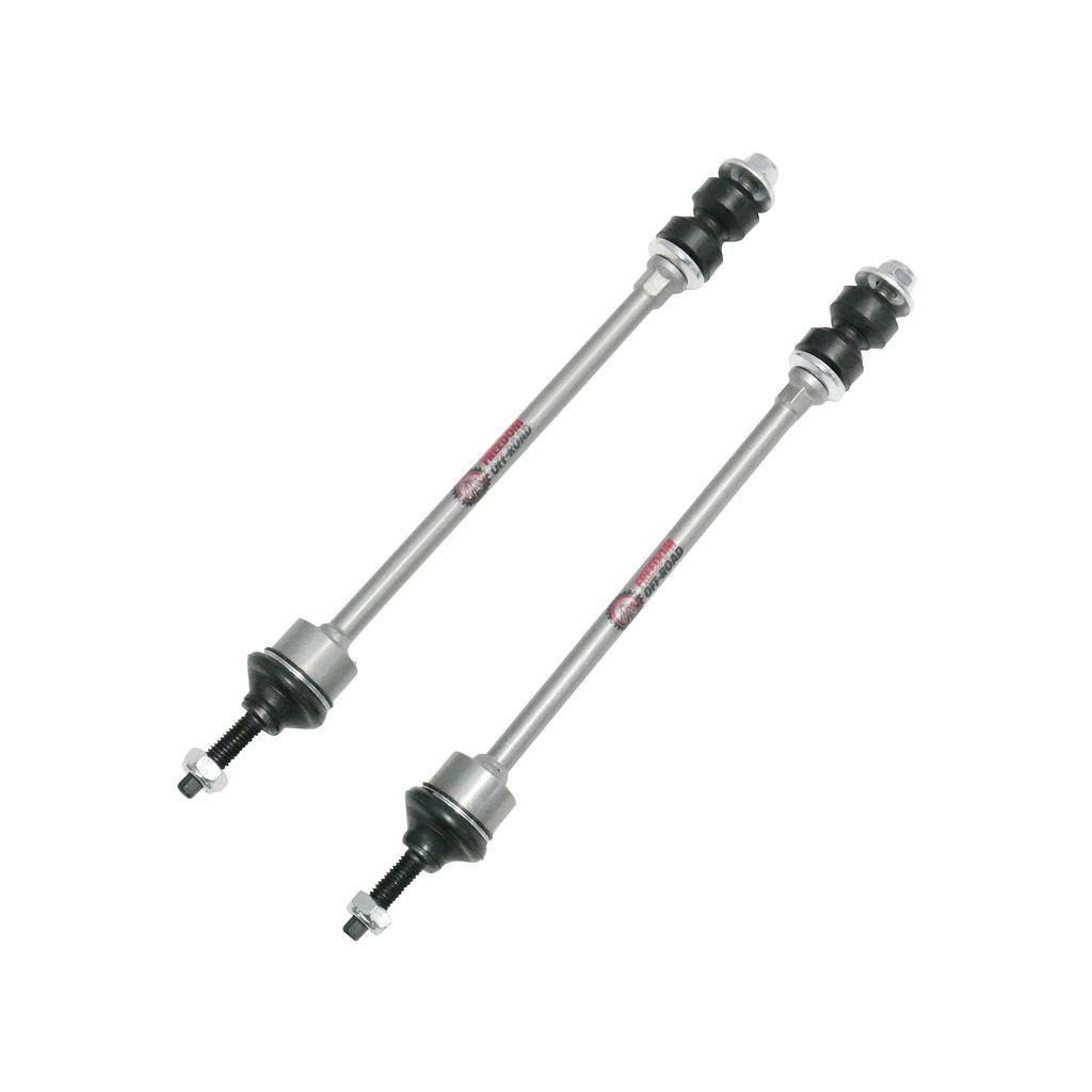 Front Extended Zinc-Nickel Sway Bar End Links for 4-6 Inch Lift 06-10 Dodge Ram 1500/11-18 Ram 1500/11-13 Ram 2500/3500/99-06 Chevrolet Silverado/GMC Sierra 1500/01-10 Chevrolet Silverado/GMC Sierra 2500/3500HD Freedom Off-Road