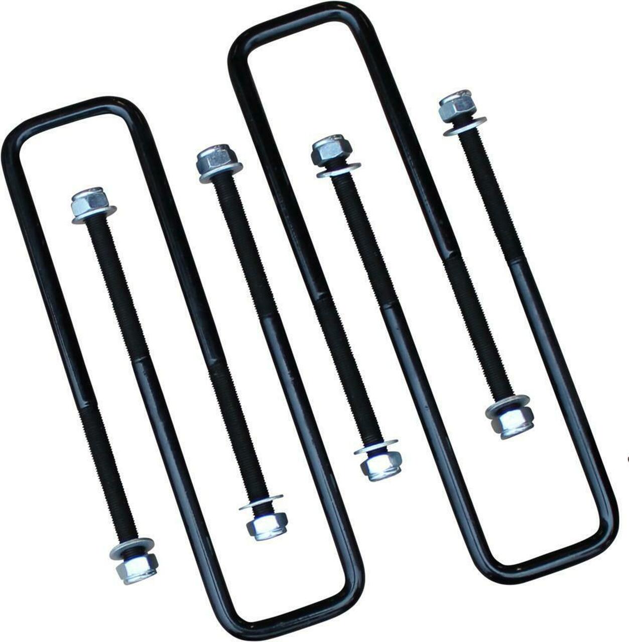 4 pcs Square U Bolts for 2.5" Wide Leaf Springs 8 5/8" Long #FO-G404