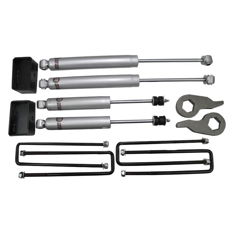 1-3 Inch Leveling Kit w/Shocks 01-06 Silverado/Sierra 1500 HD 01-10 Silverado 2500 HD/3500 HD Freedom Off-Road