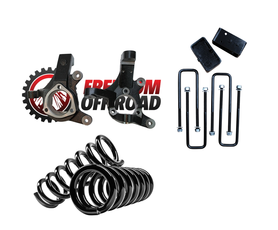 5" Front / 3" Rear Lift Kit #FO-G601-RWD50-KIT