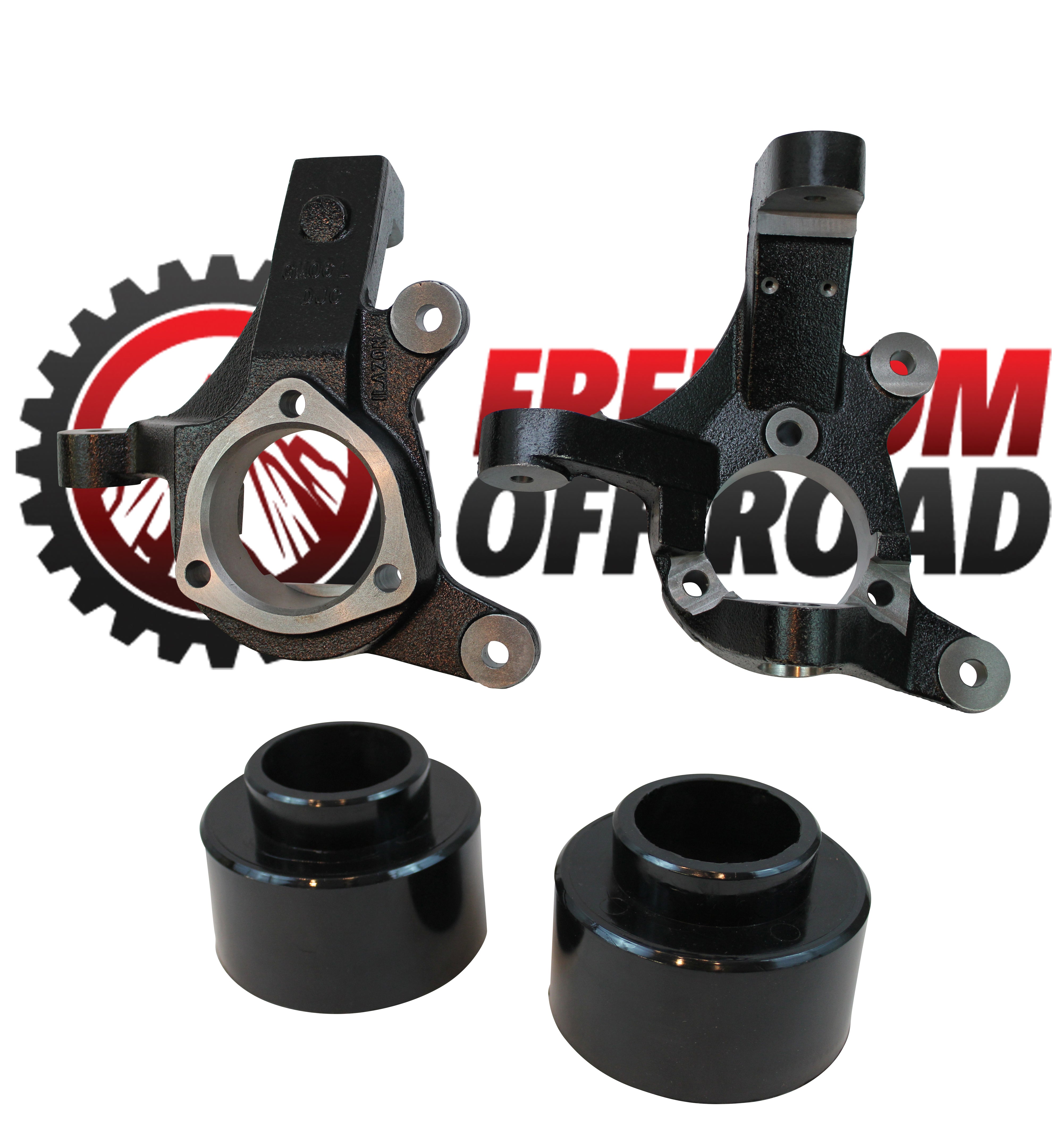 3" Lift Spindles / 2" Rear Lift #FO-G701F30+FO-G30220R