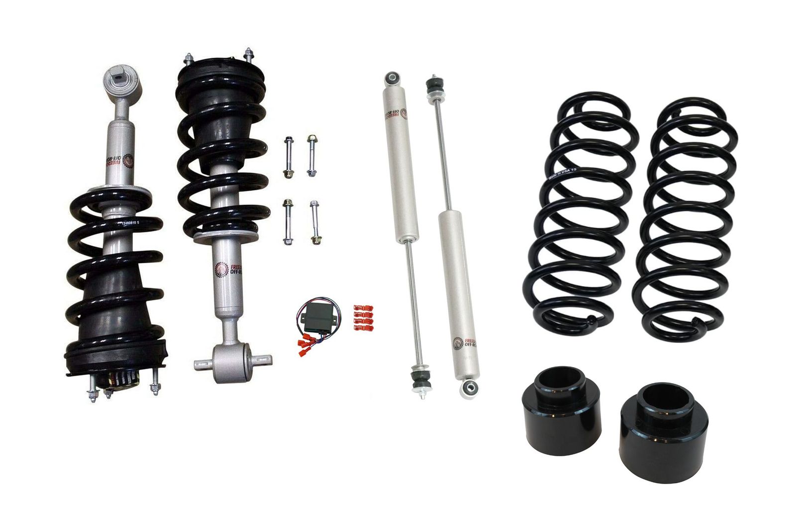 3 inch lift kit air suspension conversion for 2007-2013 Tahoe, Suburban 1500, Yukon, Yukon XL 1500, and Escalade.