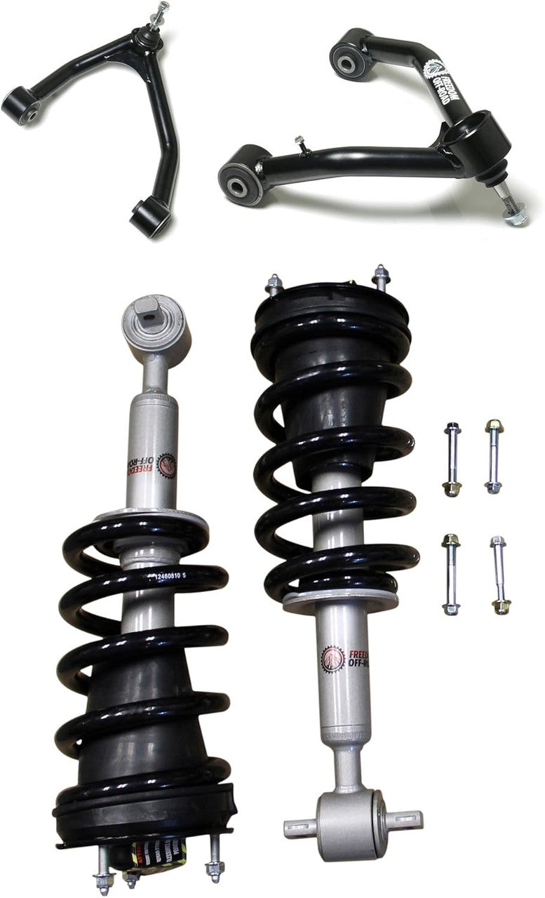 3 Inch Front Lift Struts w/ Front Upper Control Arms Freedom Off-Road