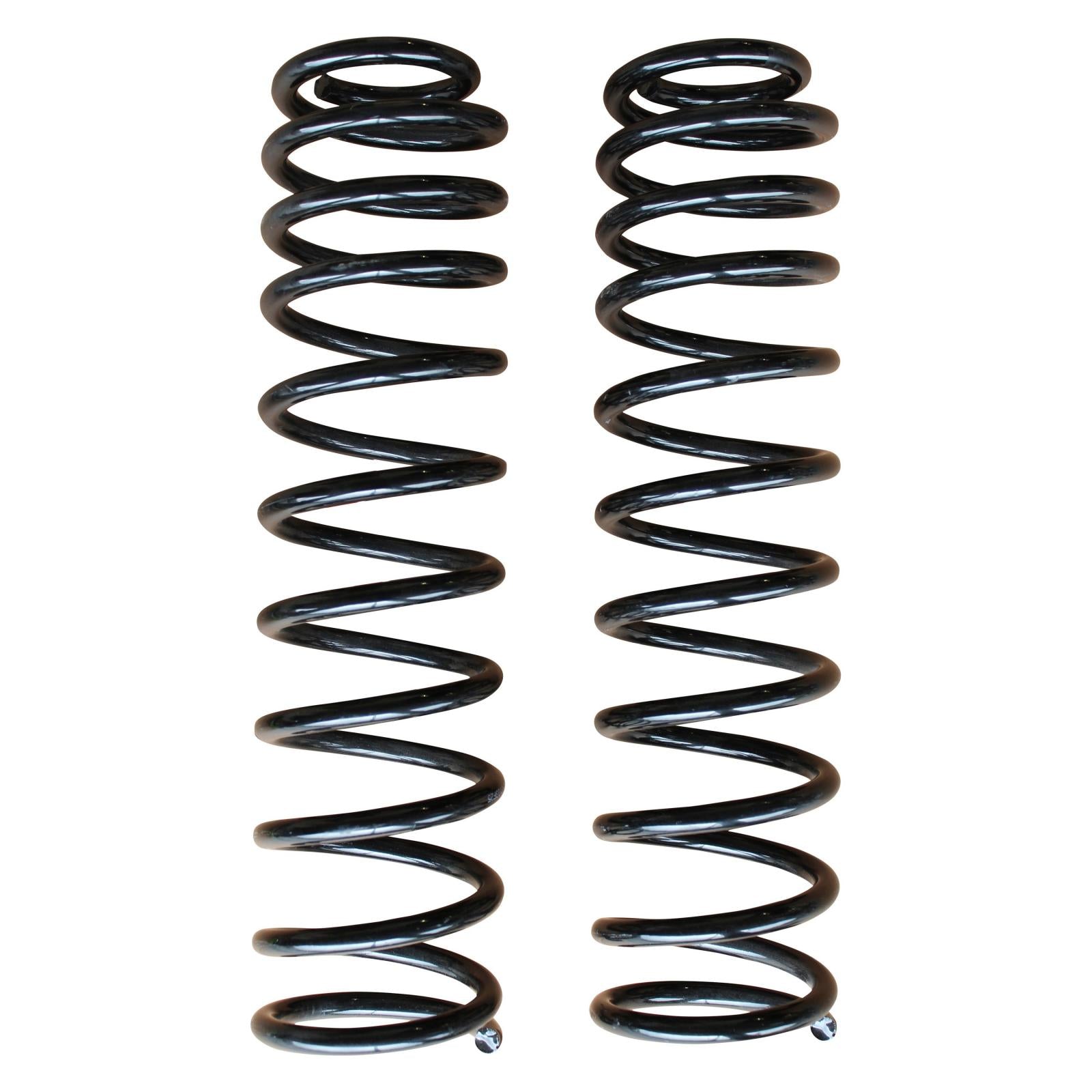 2.5 inch front lift springs for 1999-2004 Grand Cherokee, designed for enhanced off-road performance and stability.