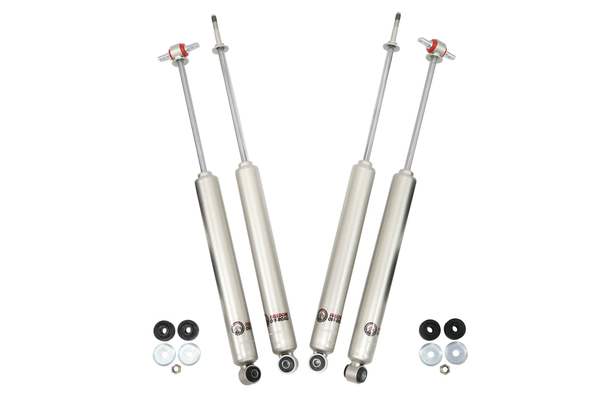 2-4 Inch Lift Extended Nitro Shocks 07-18 Wrangler JK Freedom Off-Road