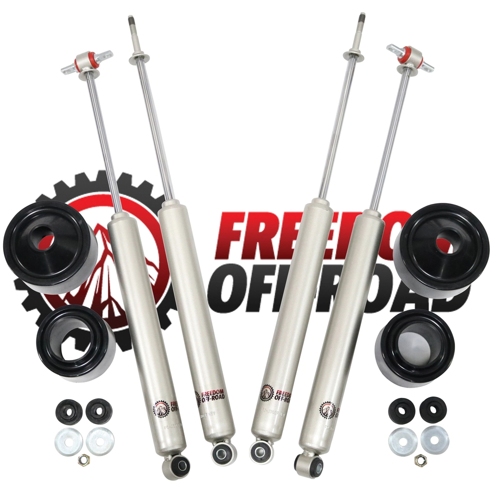 2.5" Front / 2.5" Rear Lift Springs w/ Shocks #FO-J303+FO-J103F25+FO-J103R25