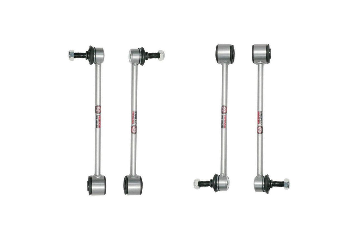 Front and Rear Extended Zinc-Nickel Sway Bar End links for 2-3.5 Inch Lift for 20-Present Jeep Gladiator JT Freedom Off-Road