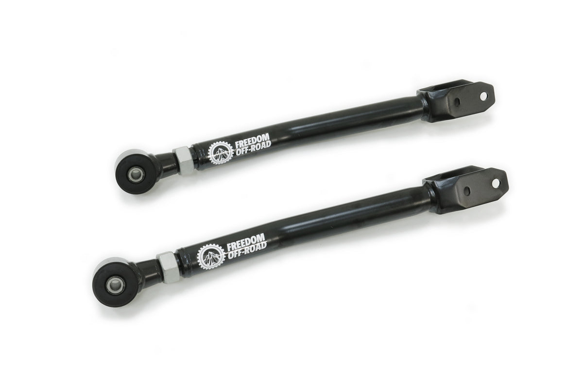 Adjustable Front Upper Control Arms for 0-4in Lift 18-24 Wrangler JL 20-24 Gladiator Freedom Off-Road