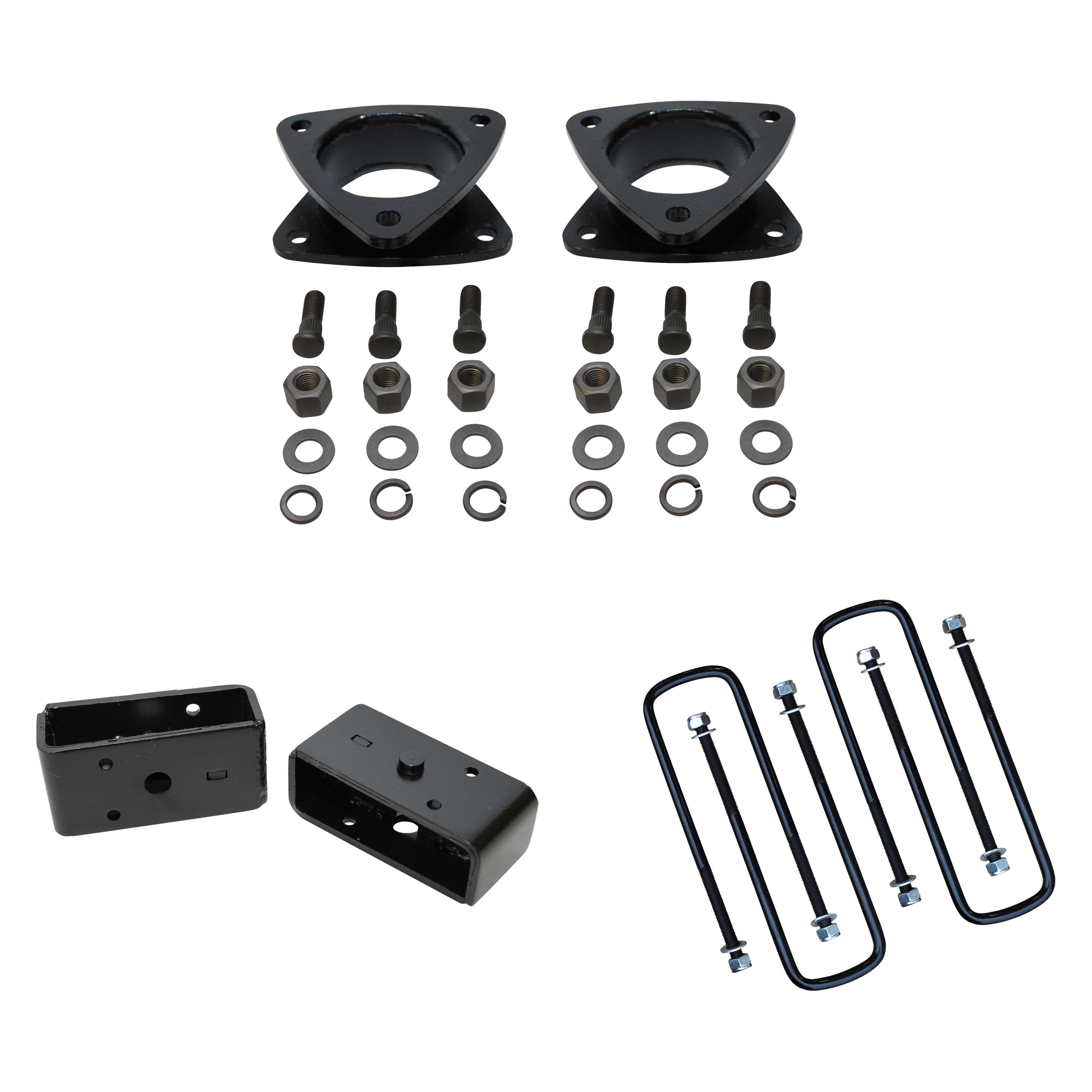3 Inch Front Strut Spacers 2 Inch Rear Lift Blocks w/U Bolts 95-04 Tacoma Freedom Off-Road