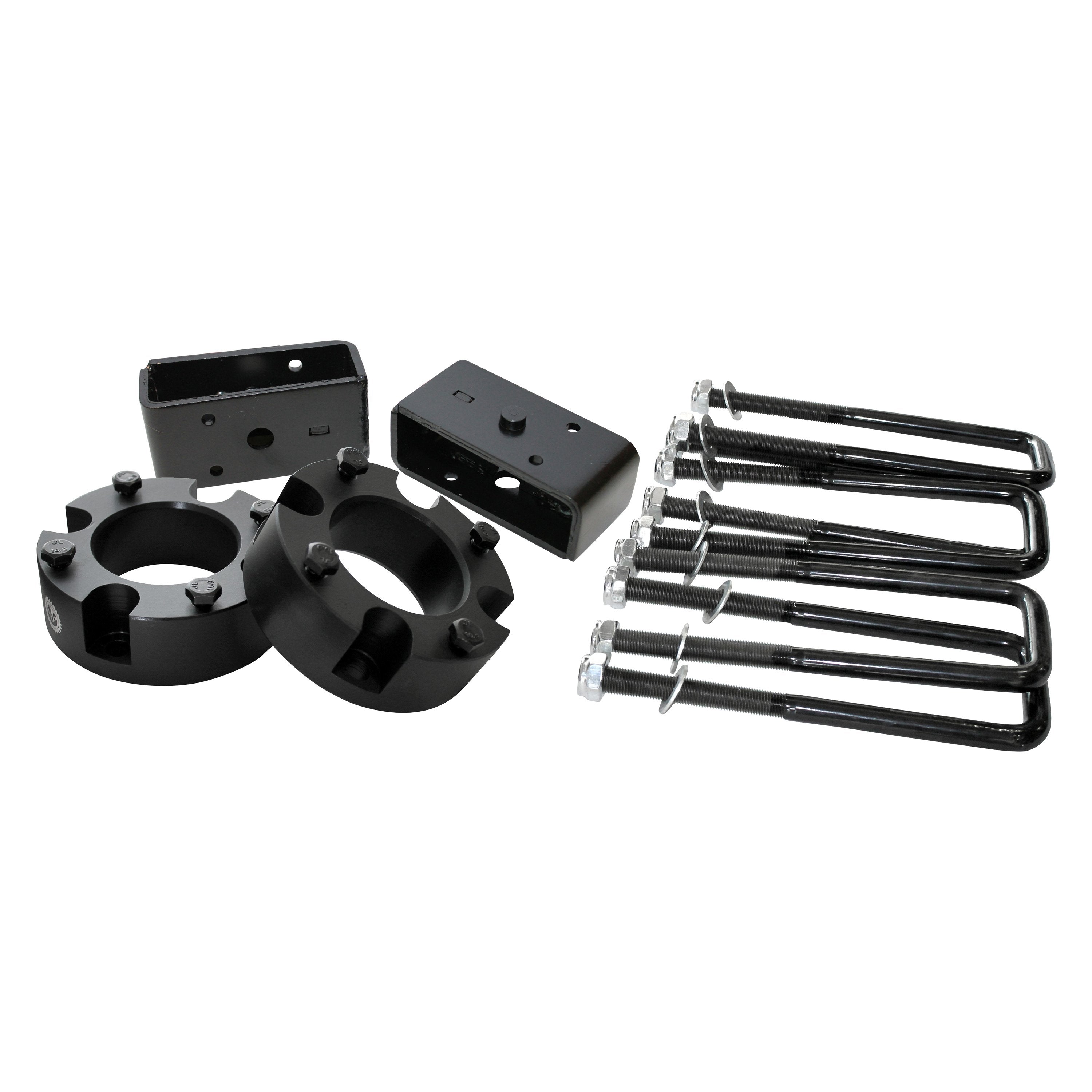 3 Inch Front Strut Spacers 2 Inch Rear Lift Blocks w/U Bolts 07-21 Toyota Tundra Freedom Off-Road