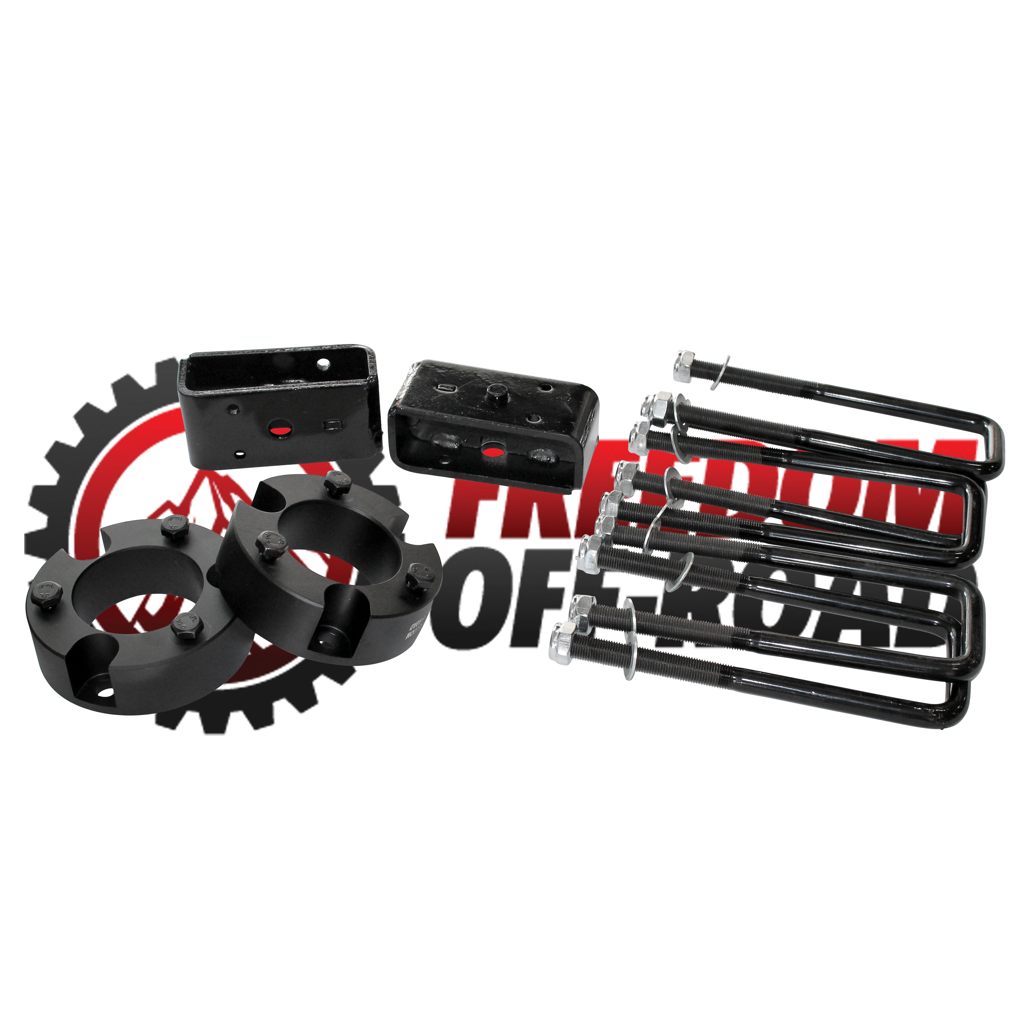 3" Front Strut Spacer / 2" Rear Lift Blocks w/ U Bolts #FO-T603-2AL
