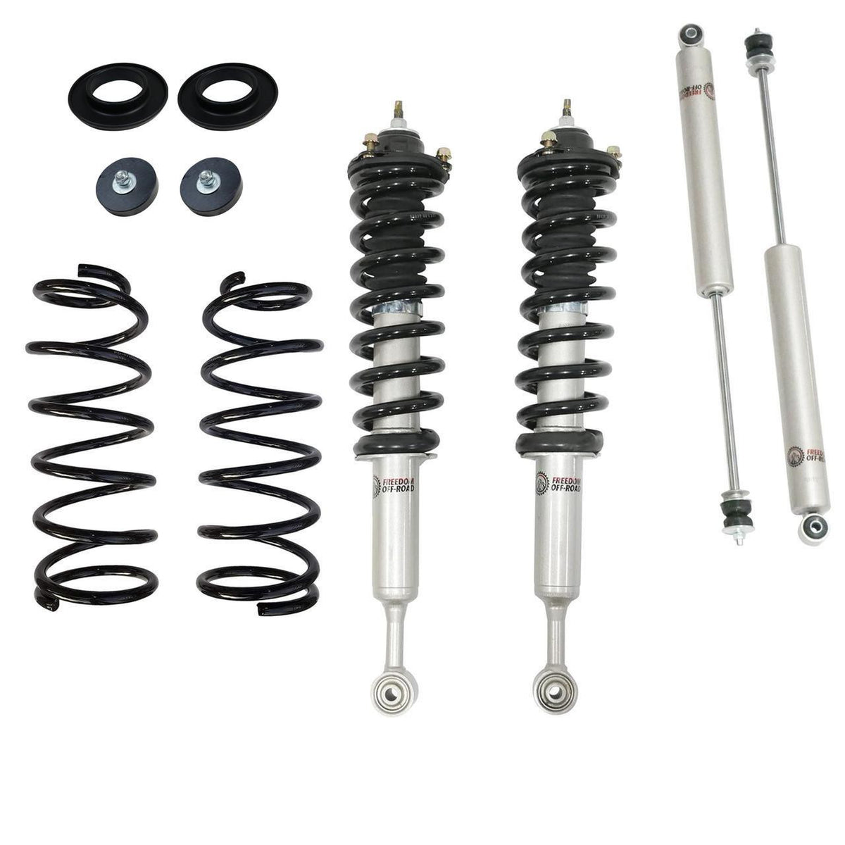 3.5 Inch Front/3 Inch Rear Lift Kit Air Suspension Conversion Freedom Off-Road