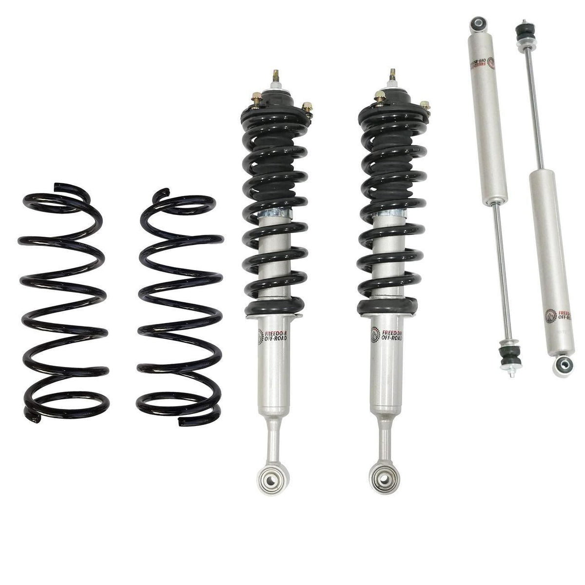 3 Inch Front Lift Struts w/ Rear 2 Inch Lift Springs and Shocks 22-Present Toyota Tundra/23-Present Toyota Sequoia Freedom Off-Road