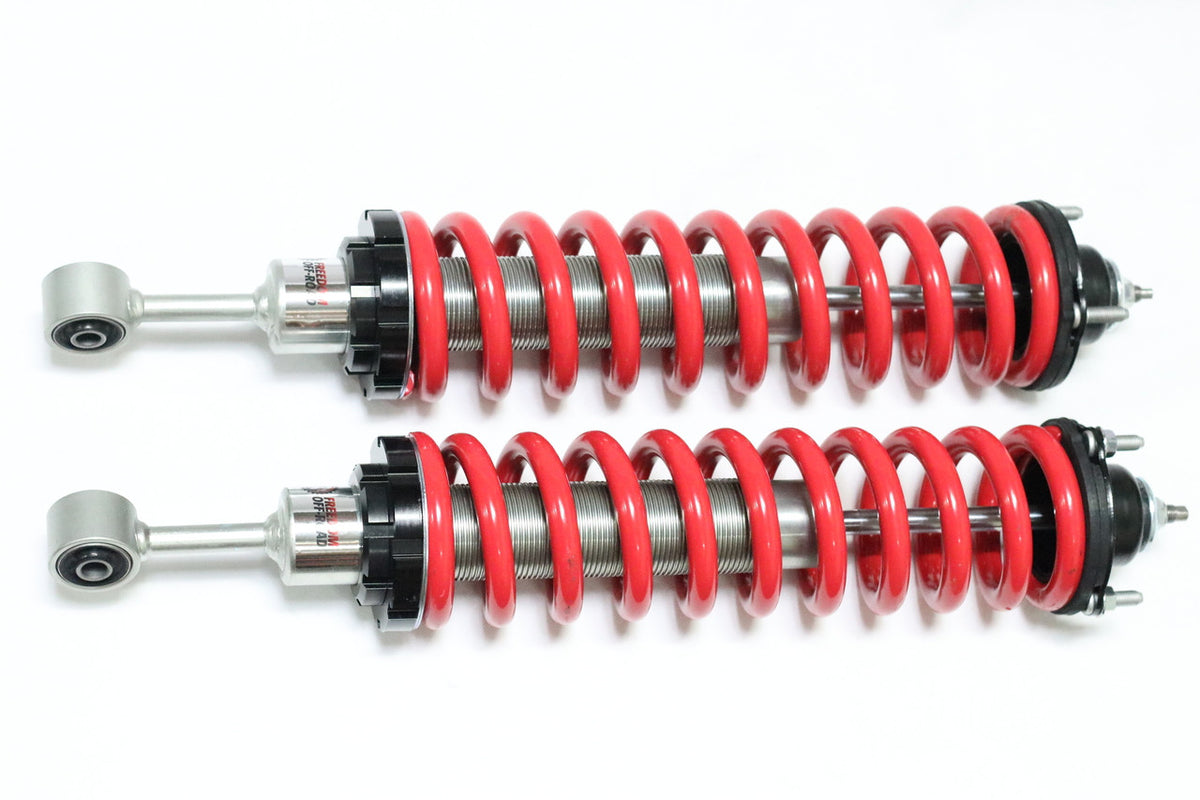 2.5-5 Inch Adjustable Coilovers w/ Extended End links 10-23 GX460 03-09 GX470 03-23 4Runner 07-14 FJ Cruiser 05-23 Tacoma Freedom Off-Road