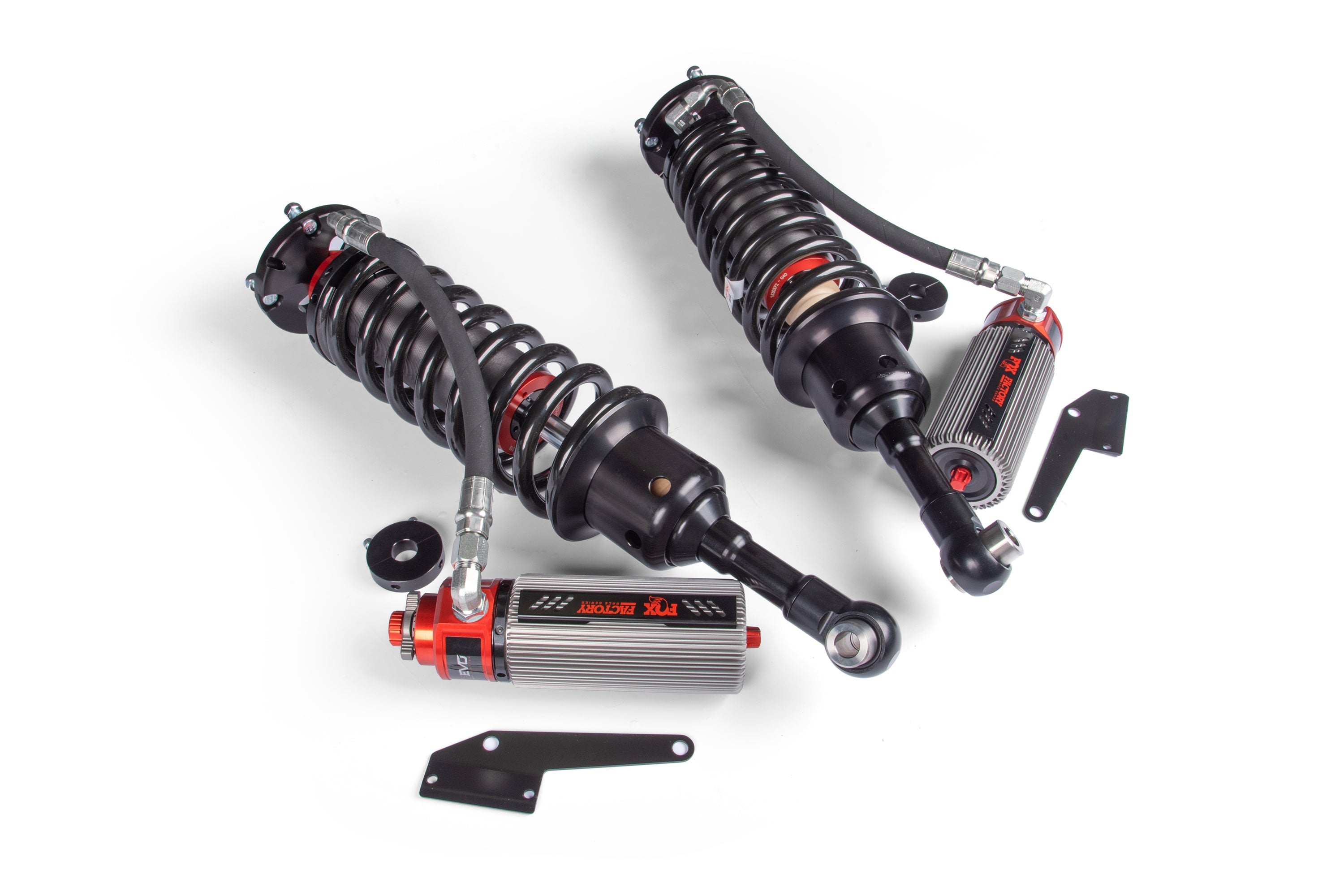 FOX 3.0 Internal Bypass Reservoir Front Coilover Shocks Adjustable | Factory Race | 2-3 Inch Lift | Toyota Tacoma (24-25)
