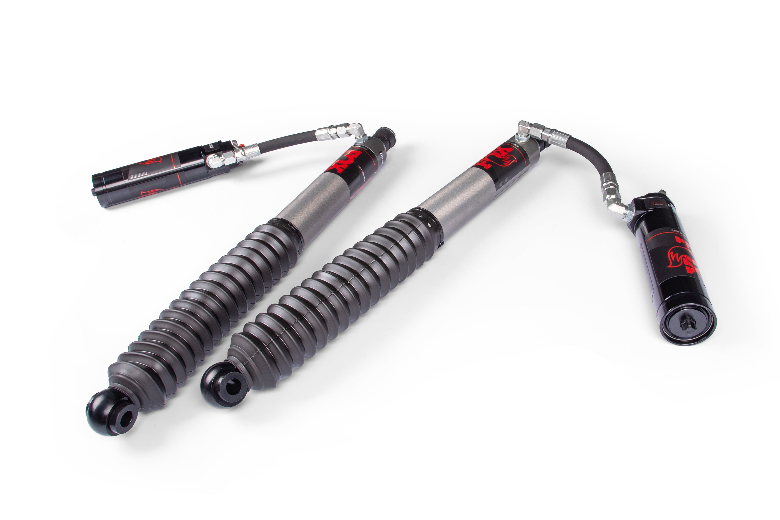 FOX 2.5 Rear Shocks w/ DSC Reservoir Adjuster | 0-1.5 Inch Lift | Performance Elite Series | Toyota Tacoma (24-25)