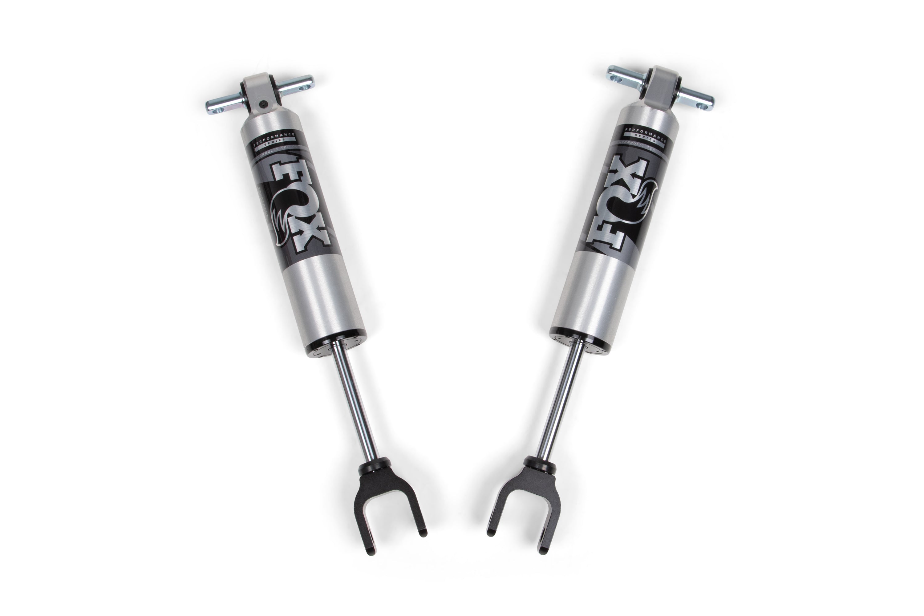 3 inch lift kit featuring FOX 2.5 Performance Series shocks for Chevy Silverado or GMC Sierra 2500HD/3500HD (2020-2025).
