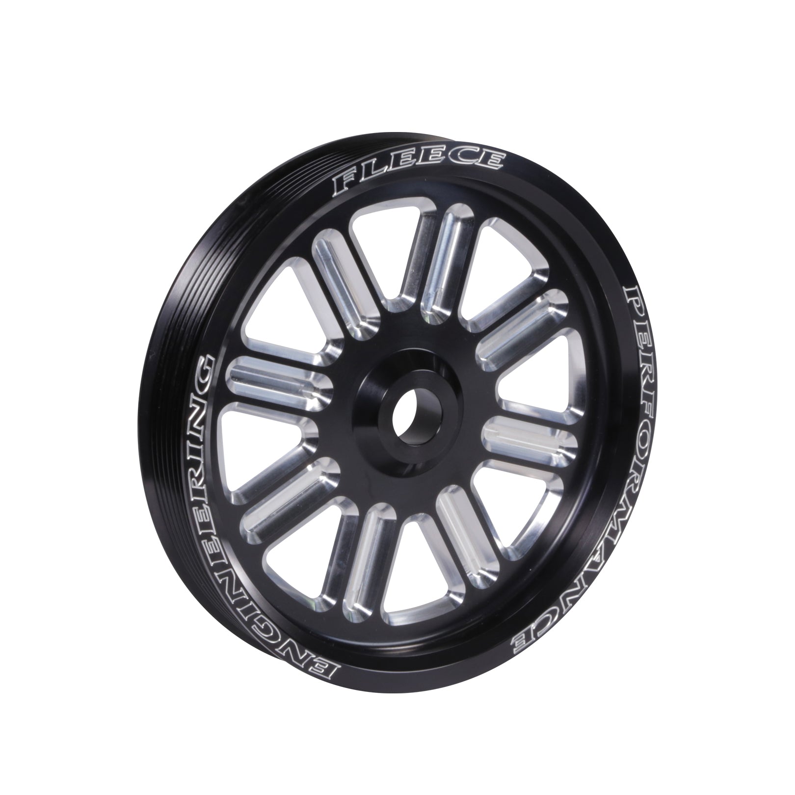 Spoke Design Cummins Dual Pump Pulley Fleece Performance