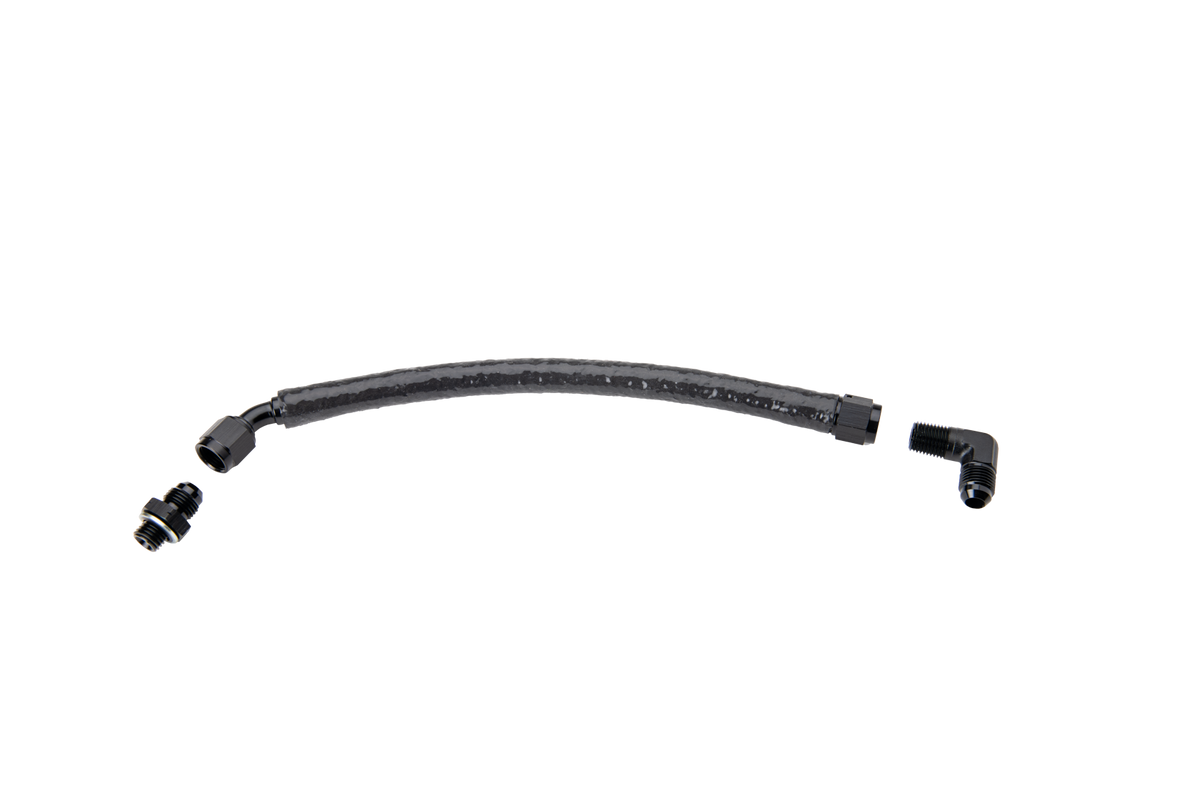 Turbocharger Oil Feed Line for S300 and S400 Turbos in the 2nd Gen Location on Cummins Engines Fleece Performance