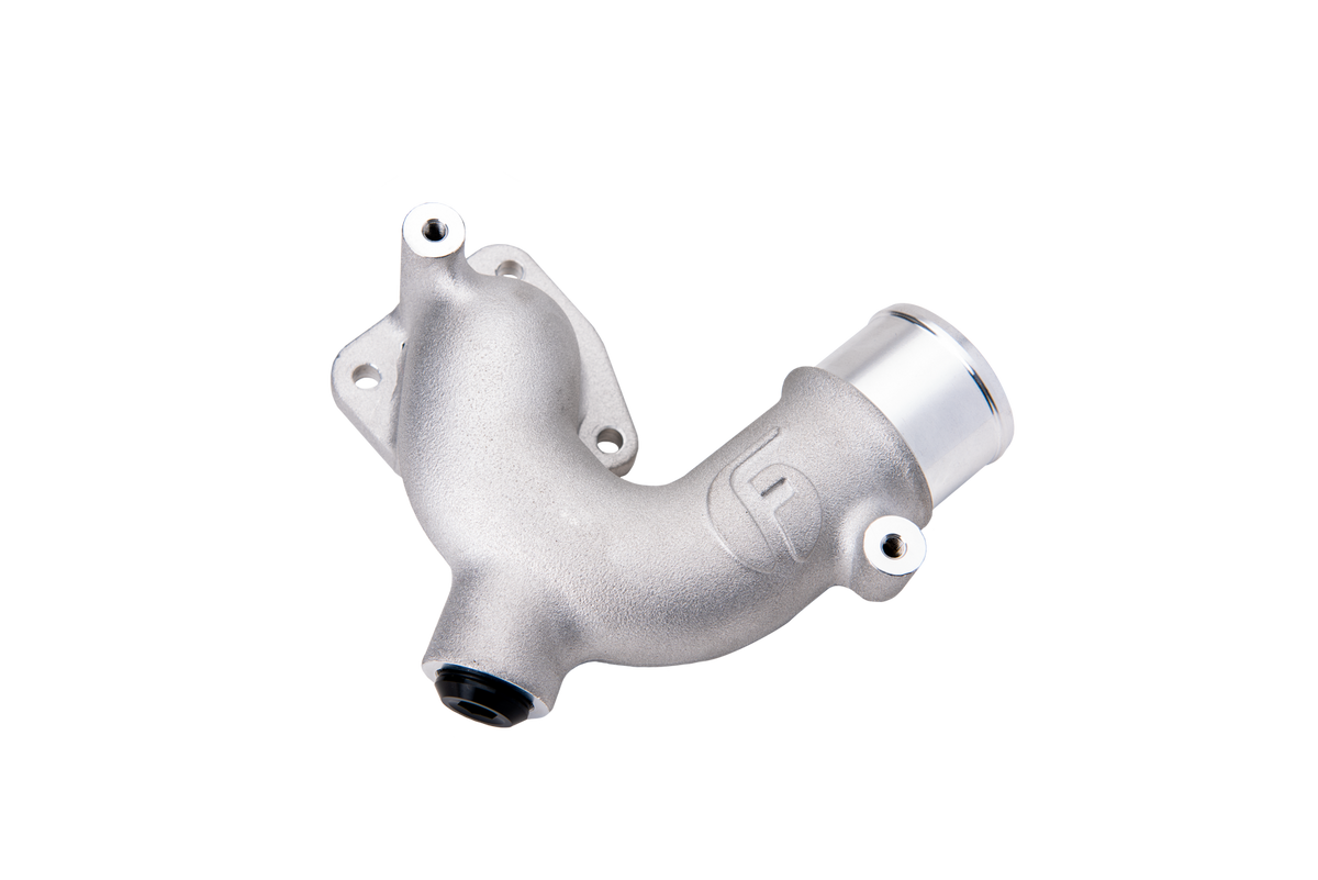 Replacement Thermostat Housing with Auxiliary Port 2019-Present RAM 6.7L Cummins Fleece Performance