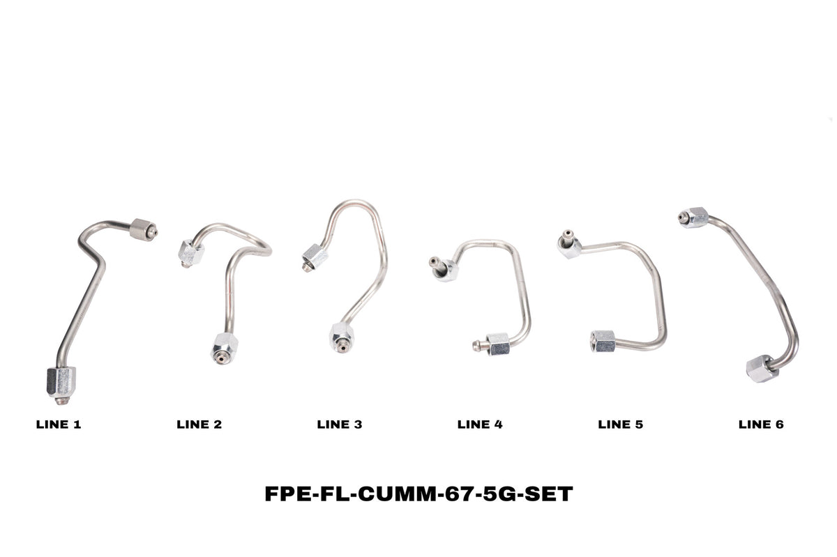 High Pressure Fuel Line Kit for 2019-2024 6.7L Cummins Fleece Performance