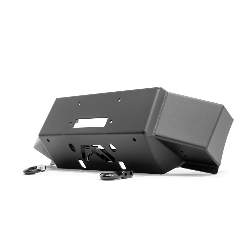 Fab Fours Winch Mount w/ No Guard 2 Stage Black Powder Coat Model FS17-N4161-1