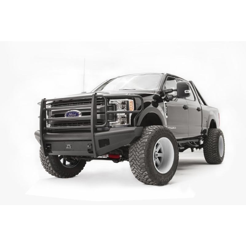 Fab Fours Elite Front Ranch Bumper w/ Grille Guard Model FS17-Q4160-1
