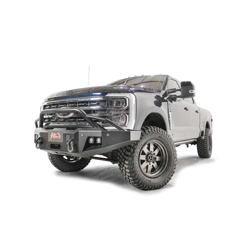 Fab Fours Premium Winch Front Bumper w/ Pre-Runner Guard Adaptive Cruise Control Compatible Model FS23-A5962-1