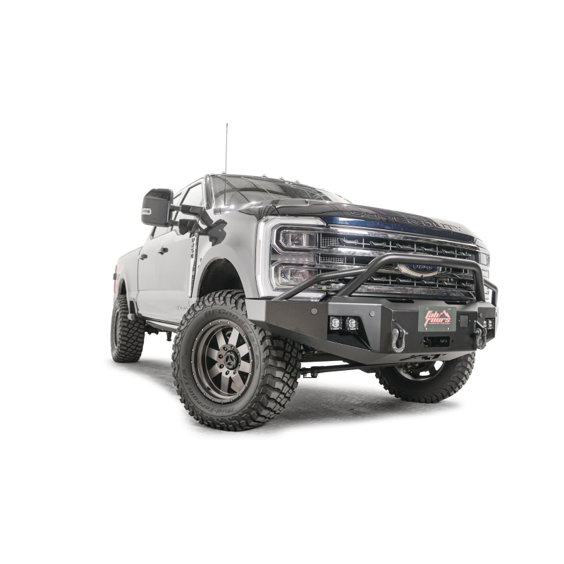 Fab Fours Premium Winch Front Bumper w/ Pre-Runner Guard Adaptive Cruise Control Compatible Model FS23-A5962-1