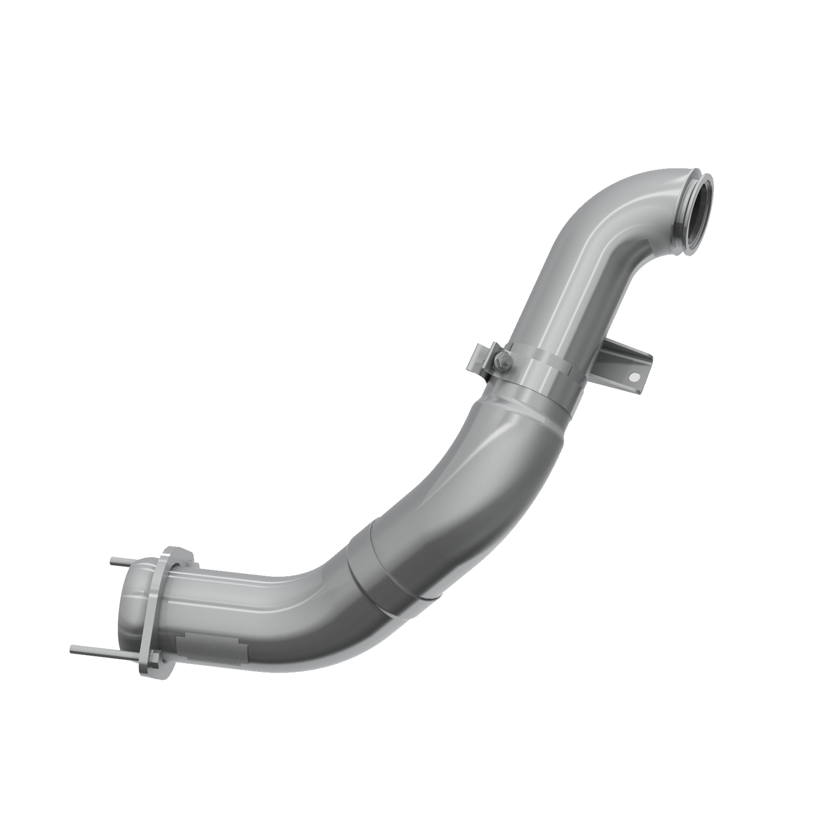 4 Inch Turbo Down Pipe T409 Stainless Steel For 11-14 Ford 6.7L Powerstroke 15-15 Ford 6.7L Powerstroke MBRP