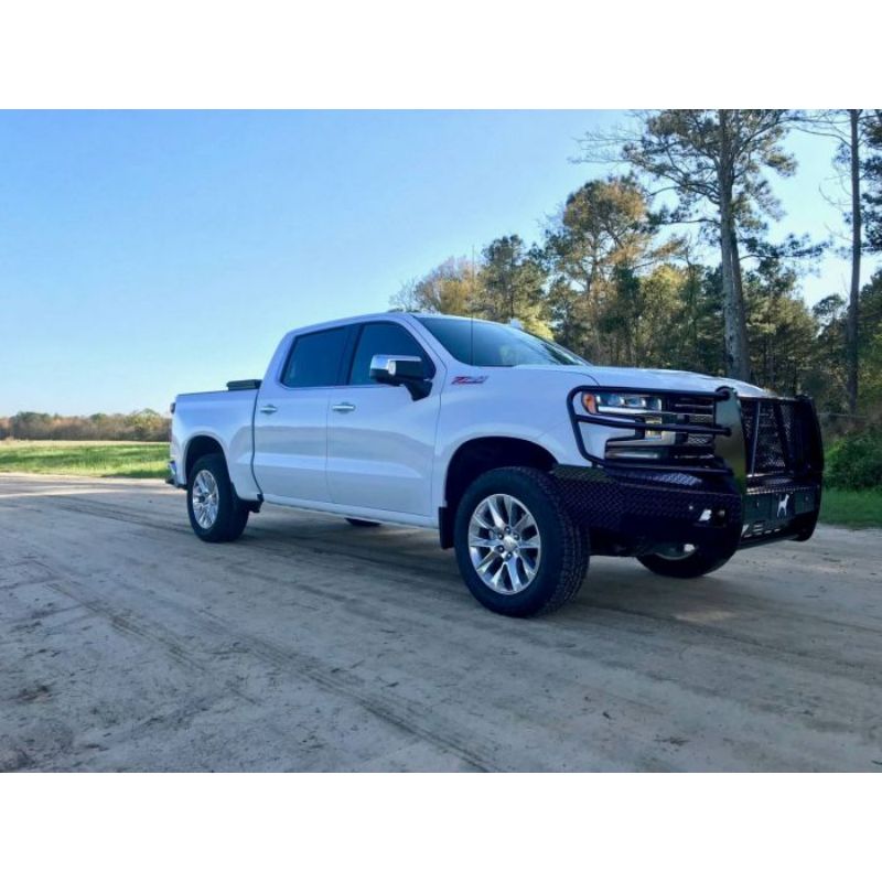 Ranch Hand Summit Series Front Bumper W/ Grille Guard Fits Select 19-22 Chevrolet Silverado 1500 Model FSC19HBL1