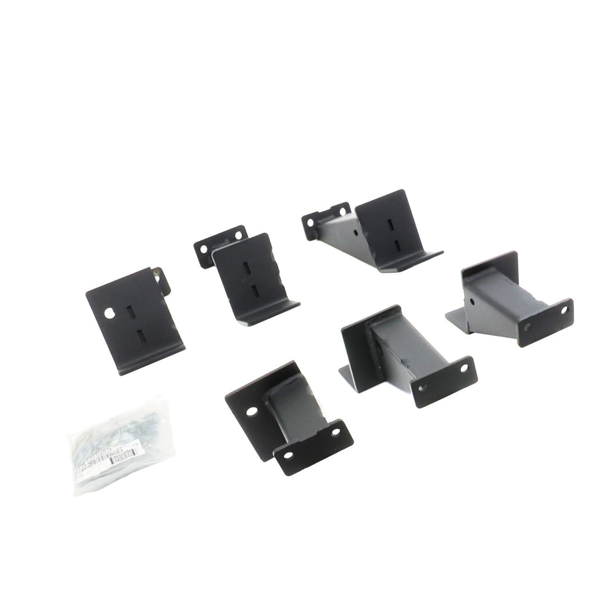 Dominator Xtreme D6 SideSteps 68 InchWith Frame Mounted Bracket Kit Textured Black For 2007-2018 Jeep Wrangler JK Go Rhino